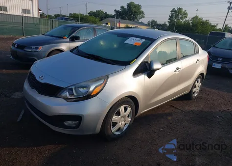 2013 Kia Rio Lx from USA, damaged, VIN KNADM4A3XD6274554
